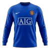 Retro 2008/09 Manchester United Third Away Long Sleeve Soccer Jersey - Soccerdeal