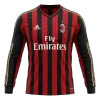 Retro 2013/14 AC Milan Home Long Sleeve Soccer Jersey - Soccerdeal