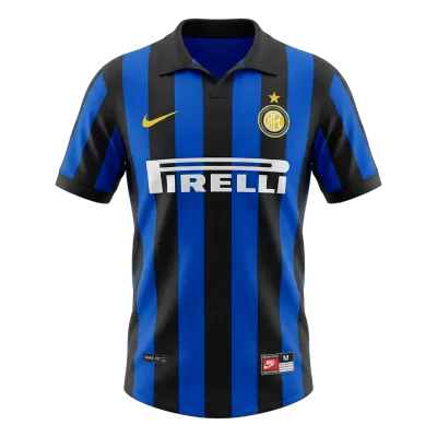 Retro 1998/99 Inter Milan Home Soccer Jersey - Soccerdeal