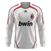 Retro 2006/07 AC Milan Away Long Sleeve Soccer Jersey - Soccerdeal