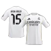 ARDA GÜLER #15 Real Madrid Home Soccer Jersey 2025/26 - Soccerdeal