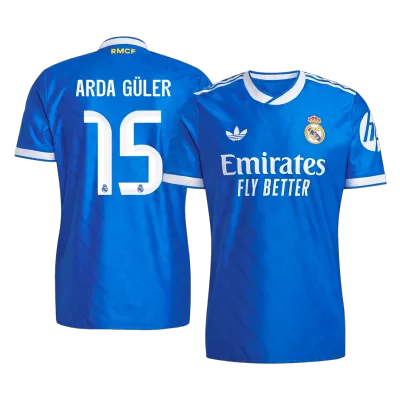 ARDA GÜLER #15 Real Madrid Third Away Soccer Jersey 2025/26 Player Version - Soccerdeal