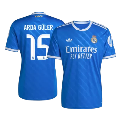 ARDA GÜLER #15 Real Madrid Third Away Soccer Jersey 2025/26 - Soccerdeal
