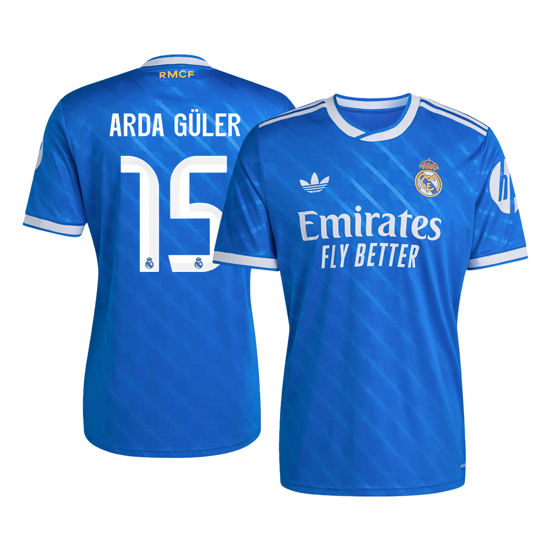 ARDA GÜLER #15 Real Madrid Third Away Soccer Jersey 2025/26 - Soccerdeal