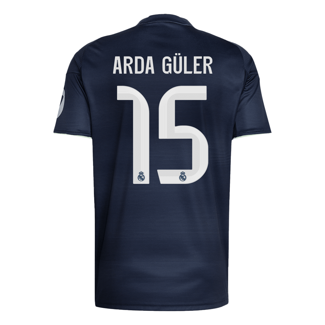 ARDA GÜLER #15 Real Madrid Away Soccer Jersey 2025/26 - Soccerdeal