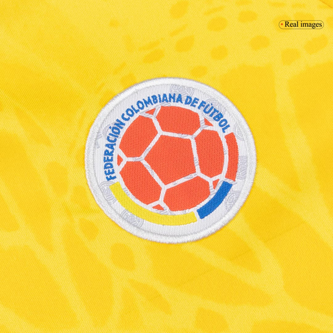 Kid's Colombia Home Soccer Jersey Kit(Jersey+Shorts) 2026 - Soccerdeal