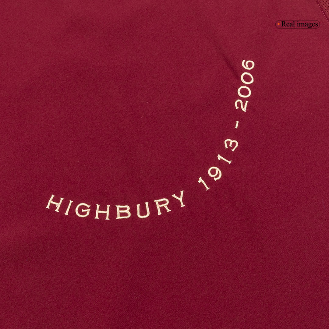 Retro 2005/06 Arsenal Home Long Sleeve Soccer Jersey - Soccerdeal