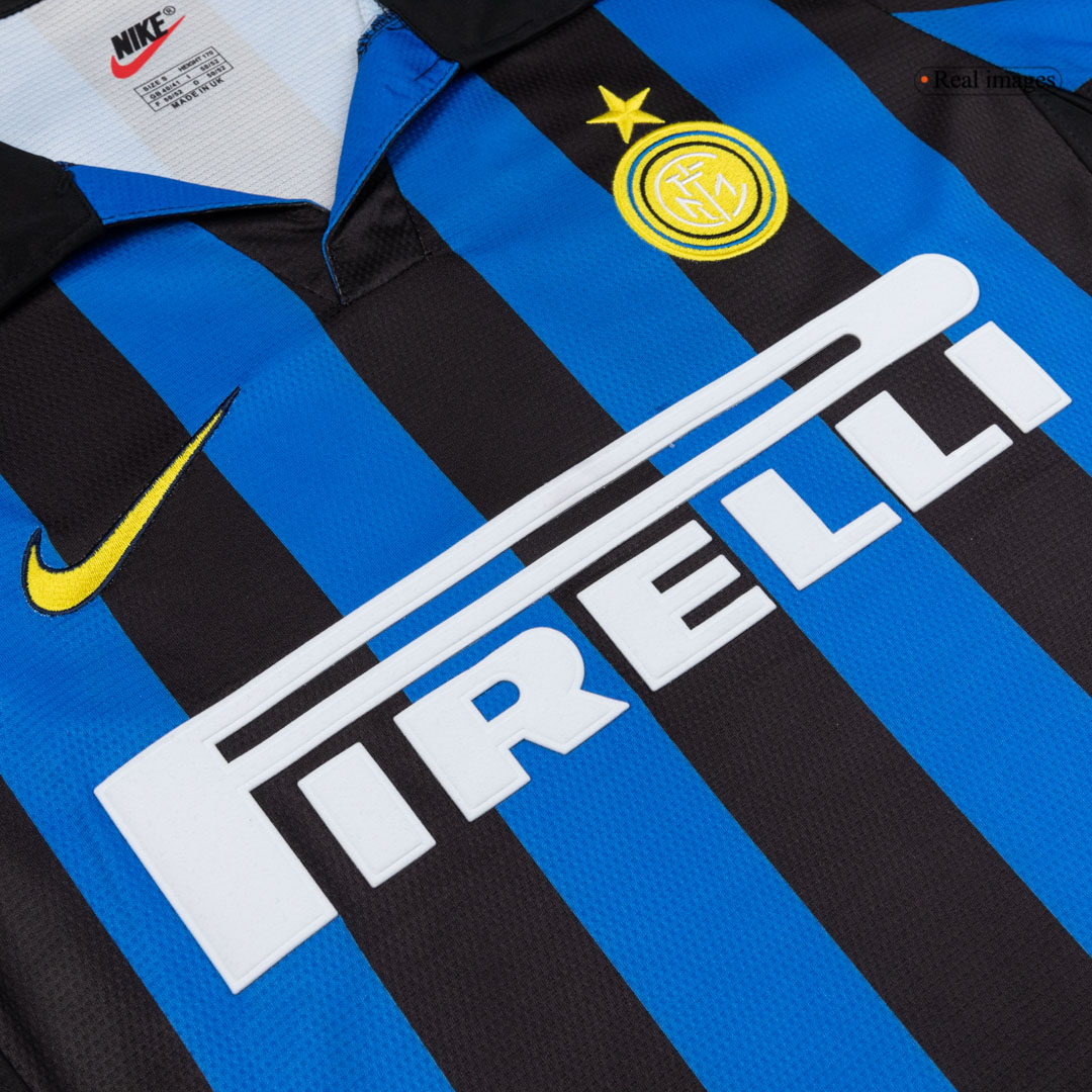 Retro 1998/99 Inter Milan Home Soccer Jersey - Soccerdeal