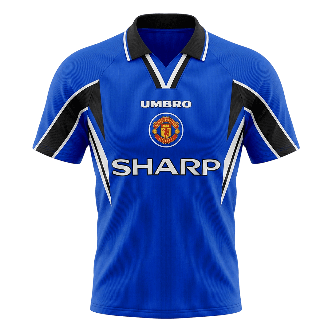 Retro 1996/97 Manchester United Third Away Soccer Jersey - Soccerdeal