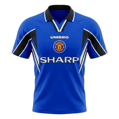 Retro 1996/97 Manchester United Third Away Soccer Jersey - Soccerdeal