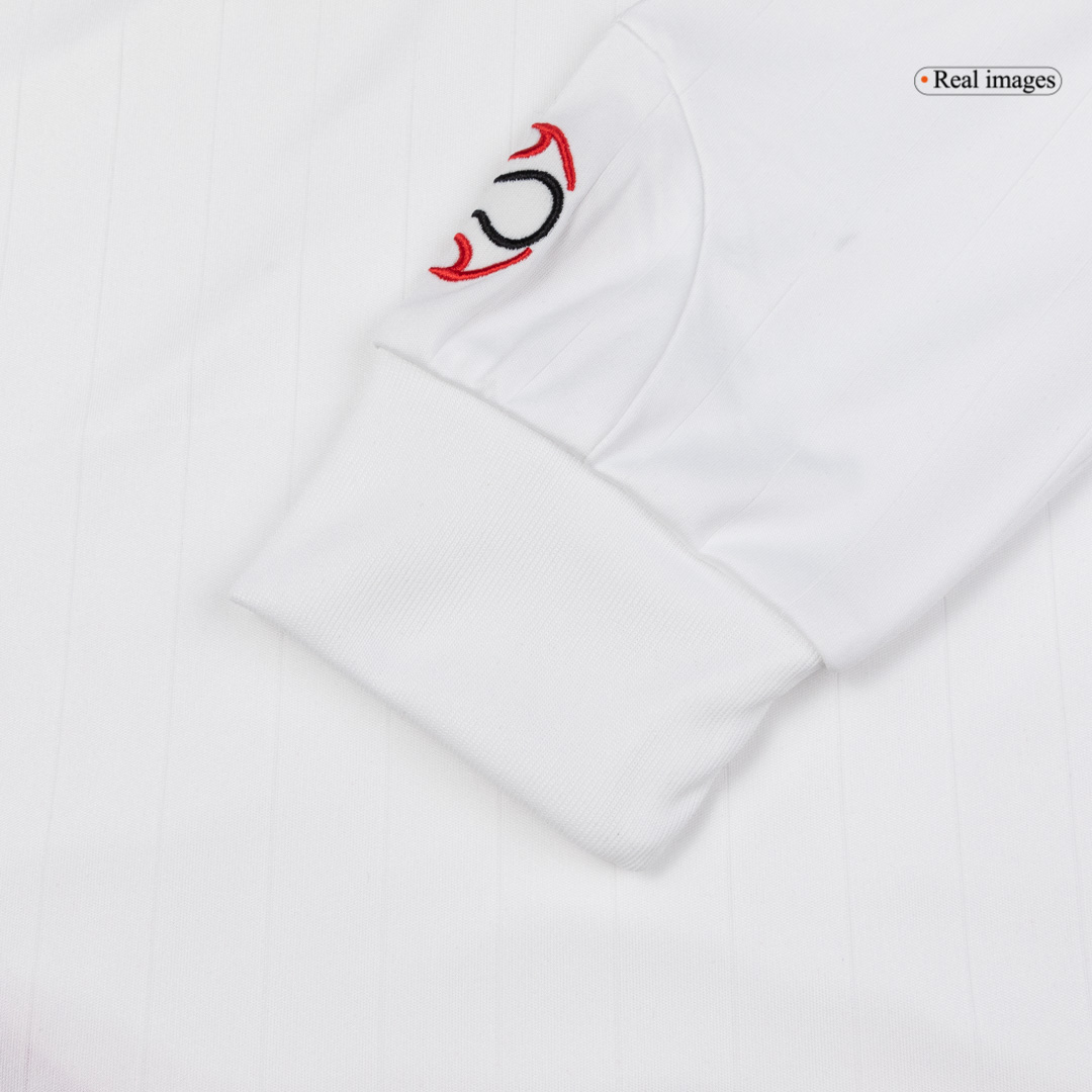 Retro 2006/07 AC Milan Away Long Sleeve Soccer Jersey - Soccerdeal