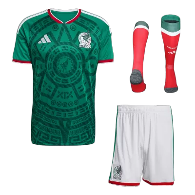 Mexico Home Soccer Jersey Kit(Jersey+Shorts+Socks) 2026 - Soccerdeal