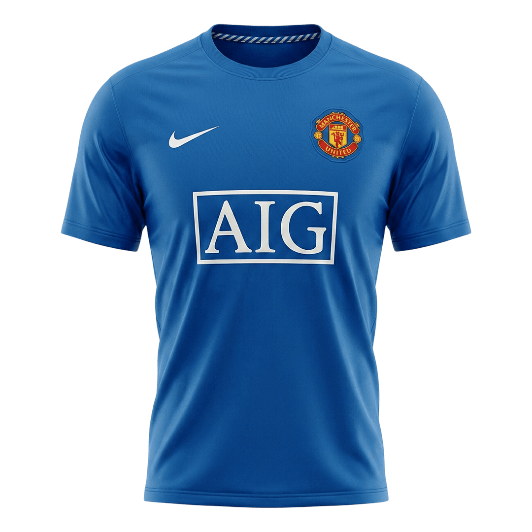 Retro 2008/09 Manchester United Third Away Soccer Jersey - Soccerdeal