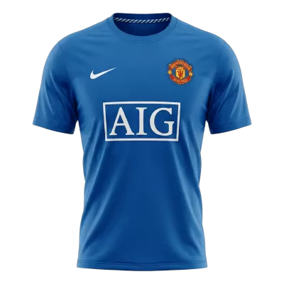 Retro 2008/09 Manchester United Third Away Soccer Jersey - Soccerdeal