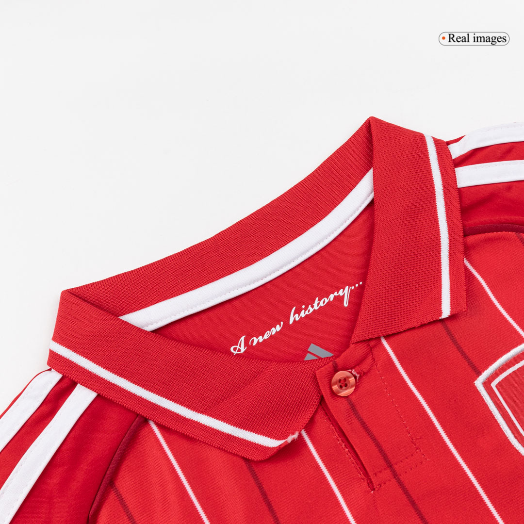 Kid's Nottingham Forest Home Soccer Jersey Kit(Jersey+Shorts) 2025/26 - Soccerdeal