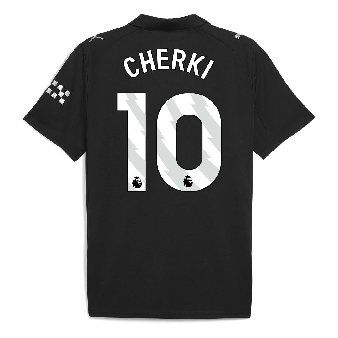 CHERKI #10 Manchester City Away Soccer Jersey 2025/26 - Soccerdeal