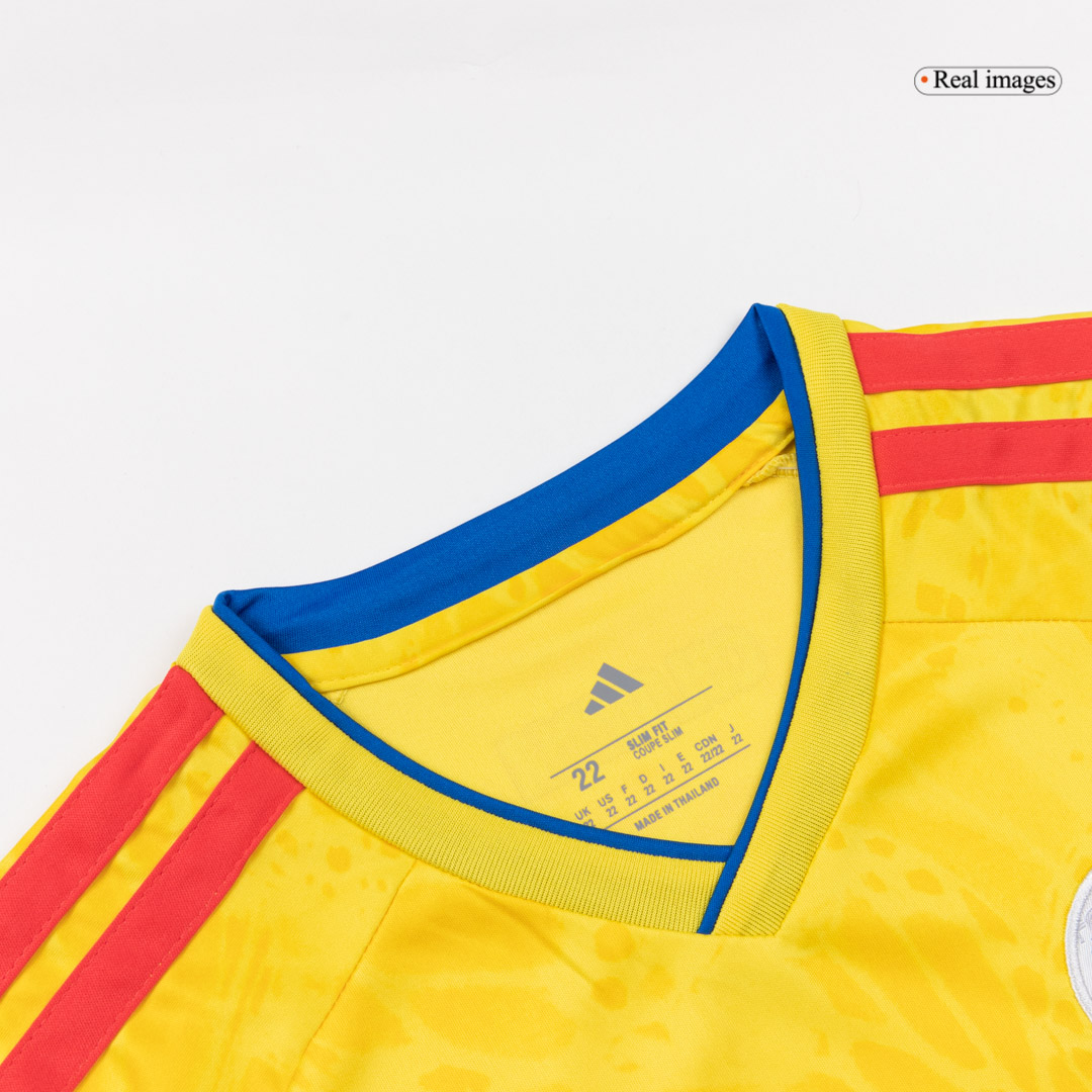 Kid's Colombia Home Soccer Jersey Kit(Jersey+Shorts) 2026 - Soccerdeal