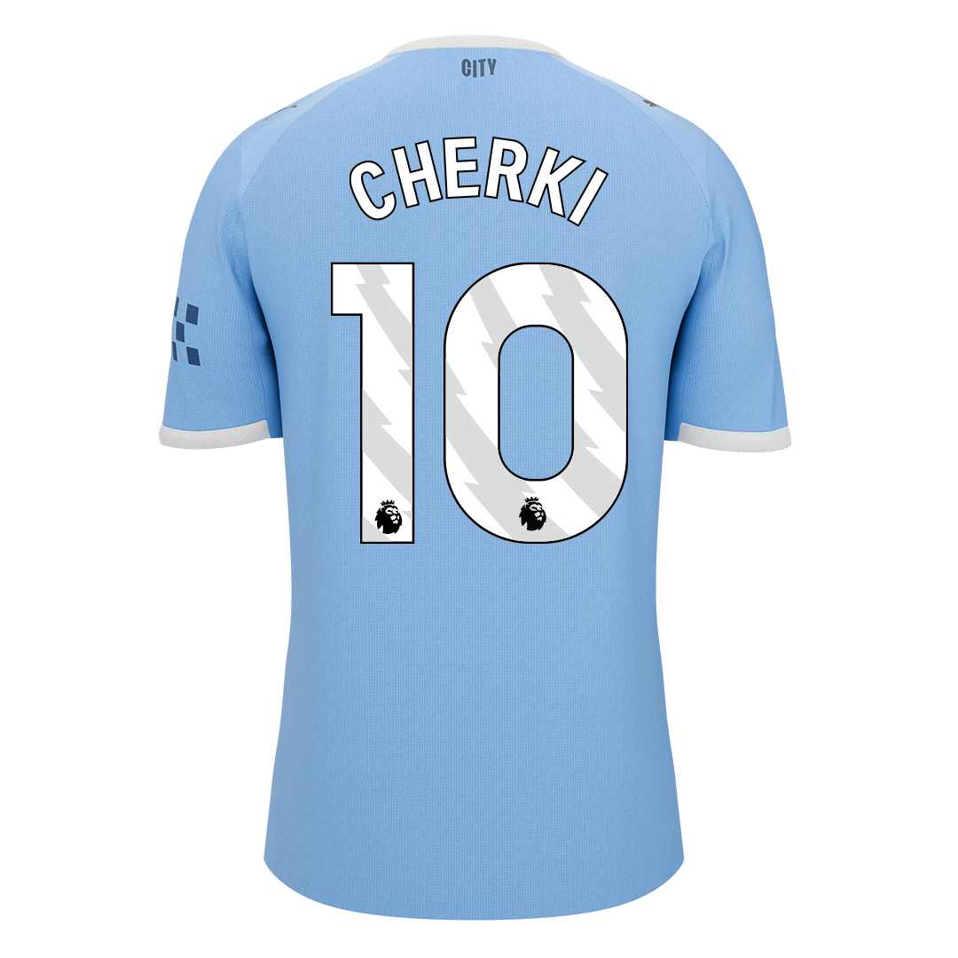 CHERKI #10 Manchester City Home Soccer Jersey 2025/26 - Soccerdeal