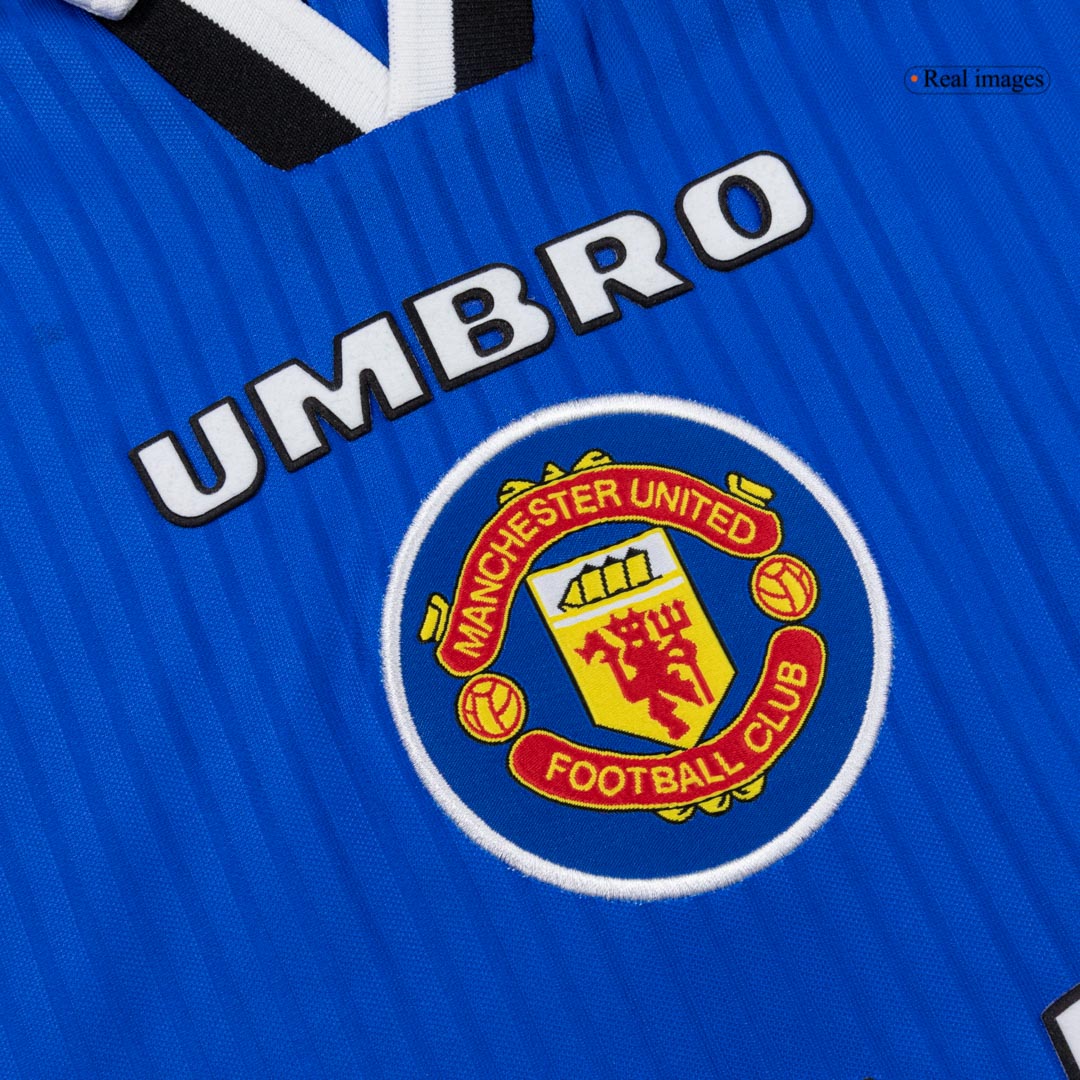 Retro 1996/97 Manchester United Third Away Soccer Jersey - Soccerdeal