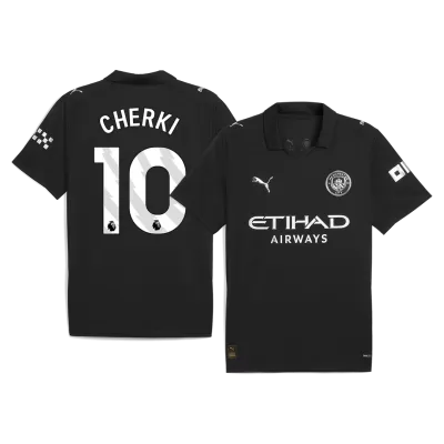 CHERKI #10 Manchester City Away Soccer Jersey 2025/26 - Soccerdeal