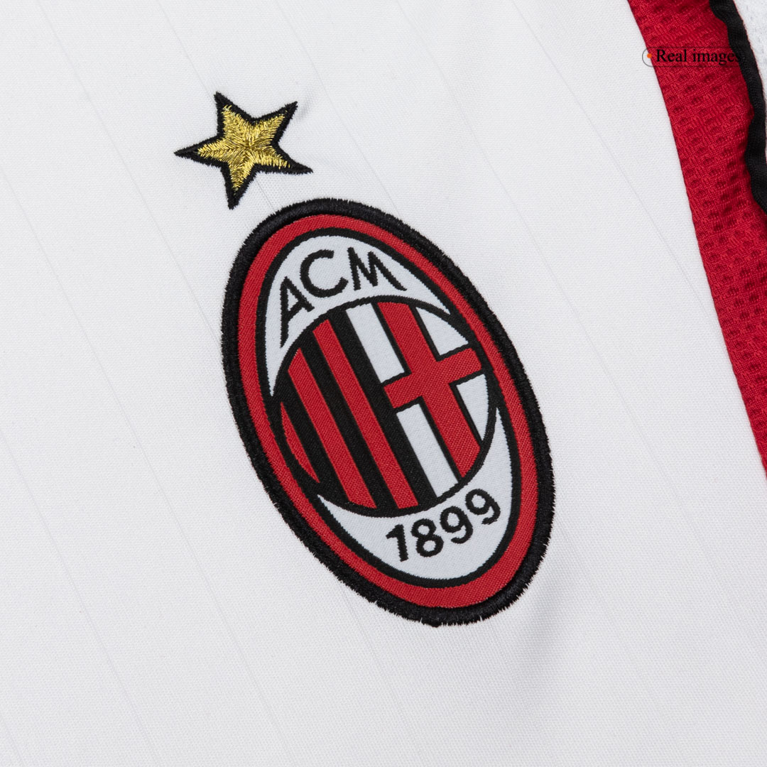 Retro 2006/07 AC Milan Away Long Sleeve Soccer Jersey - Soccerdeal