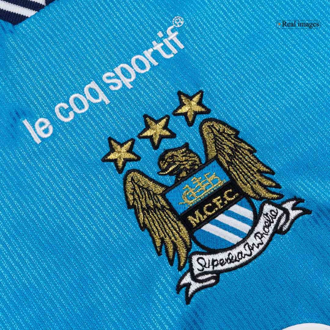 Retro 1999/01 Manchester City Home Soccer Jersey - Soccerdeal