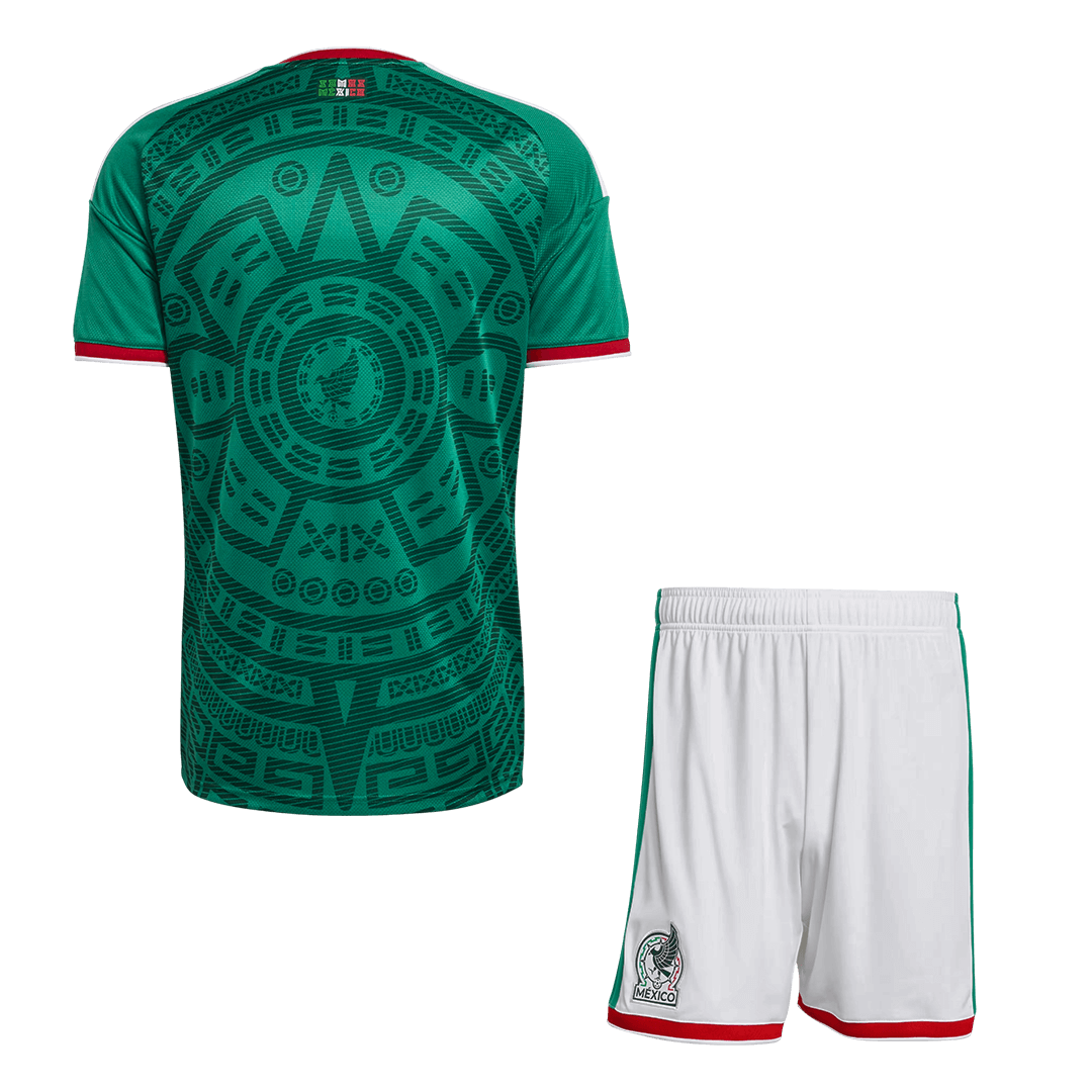 Mexico Home Soccer Jersey Kit(Jersey+Shorts) 2026 - Soccerdeal