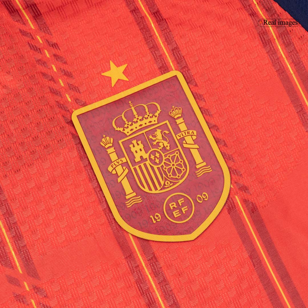 Spain Home Long Sleeve Soccer Jersey 2026 - Soccerdeal
