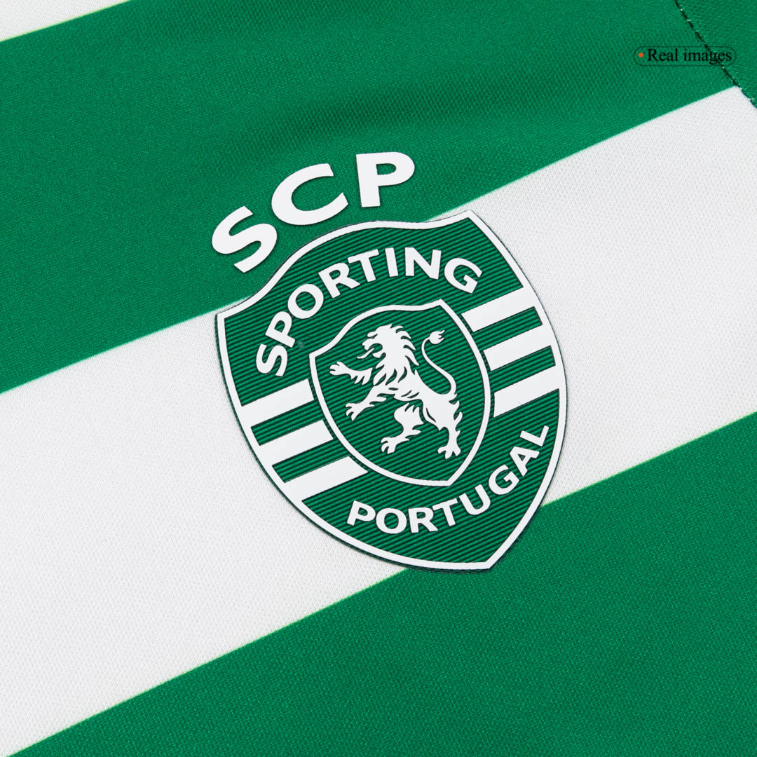 Kid's Sporting CP Home Soccer Jersey Kit(Jersey+Shorts) 2025/26 - Soccerdeal