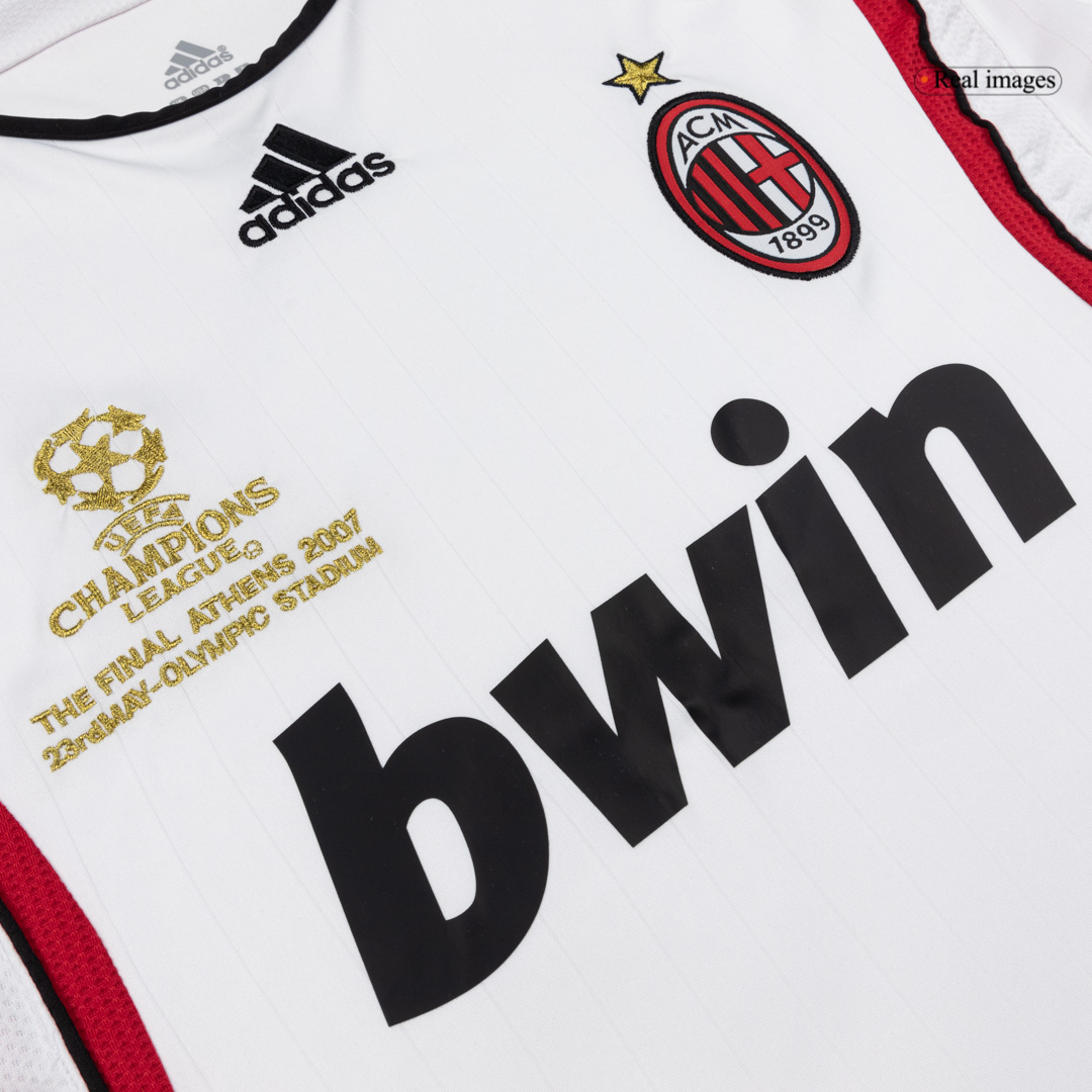 Retro 2006/07 AC Milan Away Long Sleeve Soccer Jersey - Soccerdeal