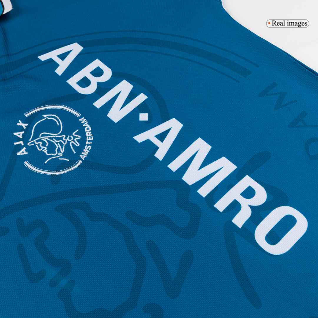 Retro 1995/96 Ajax Away Soccer Jersey - Soccerdeal