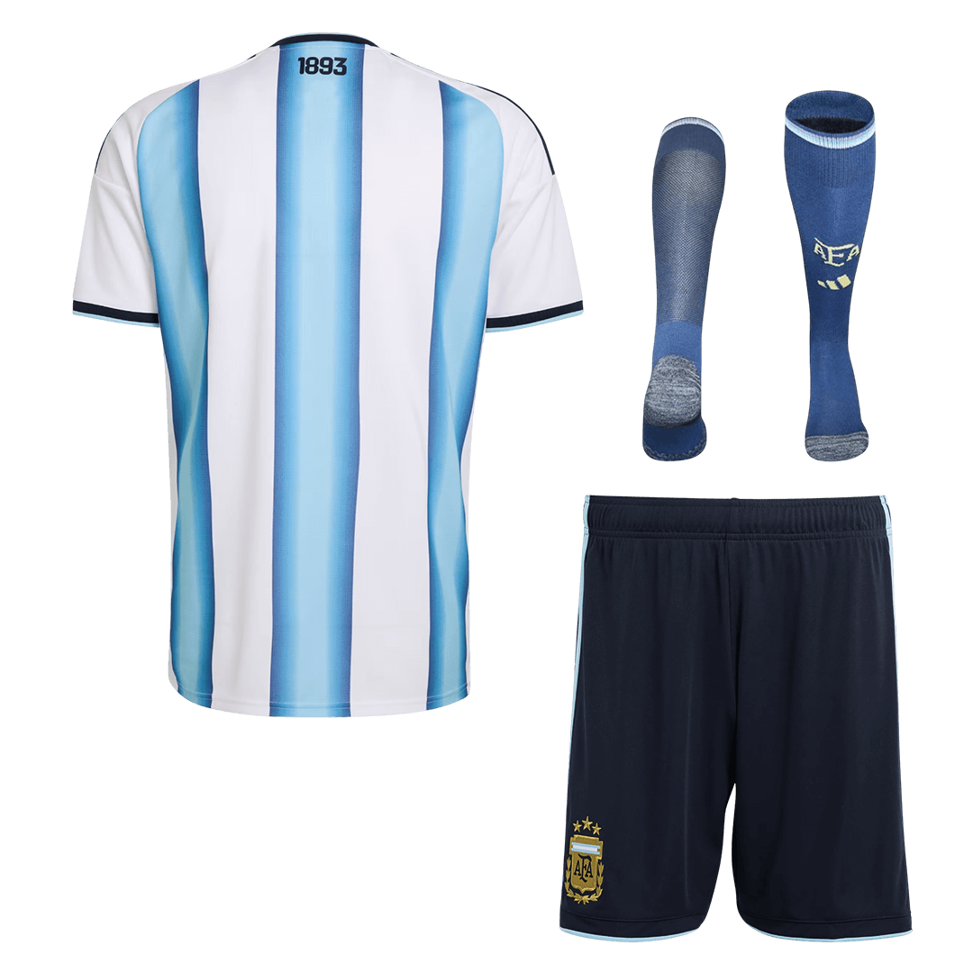 Argentina Home Soccer Jersey Kit(Jersey+Shorts+Socks) 2026 - Soccerdeal