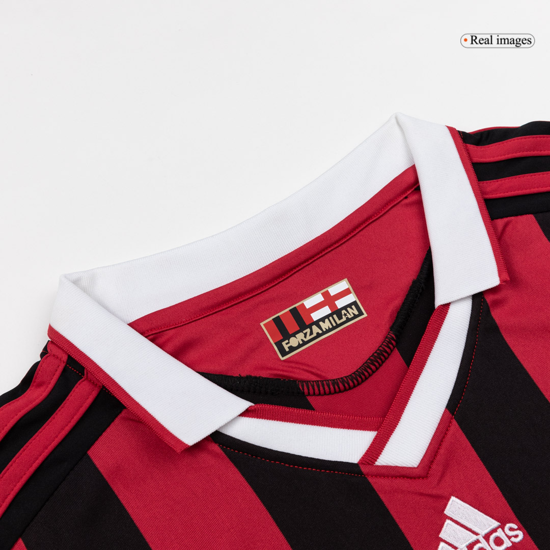 Retro 2009/10 AC Milan Home Soccer Jersey - Soccerdeal