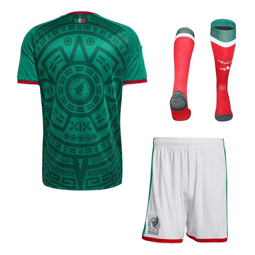 Mexico Home Soccer Jersey Kit(Jersey+Shorts+Socks) 2026 - Soccerdeal
