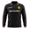 Retro 1998 Manchester United Away Long Sleeve Soccer Jersey - Soccerdeal