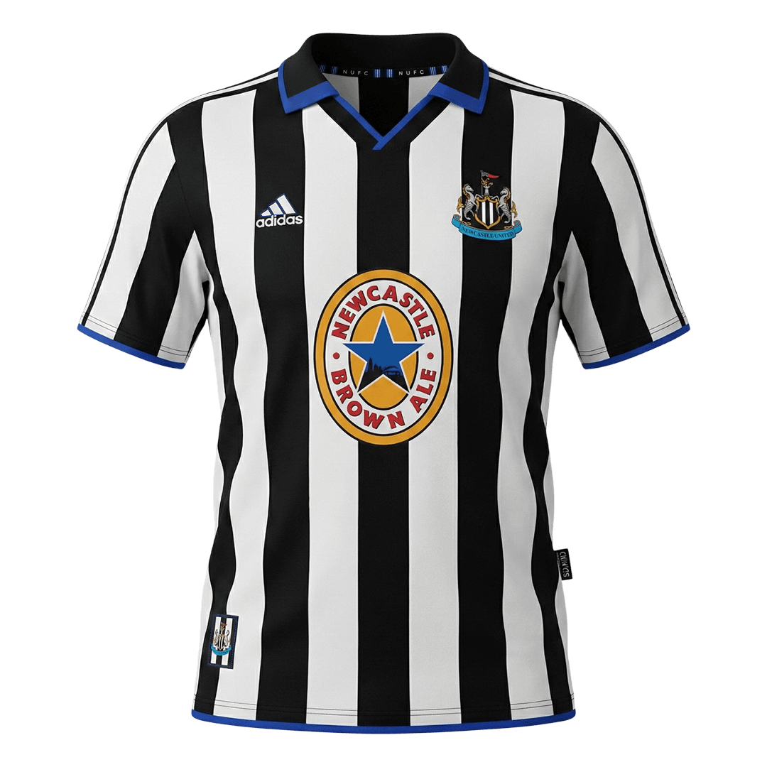 Retro 1999/00 Newcastle United Home Soccer Jersey - Soccerdeal