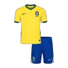 Brazil Home Soccer Jersey Kit(Jersey+Shorts) 2026 - Soccerdeal