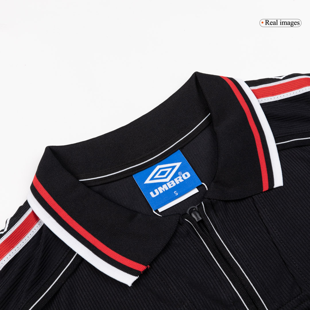 Retro 1998 Manchester United Away Long Sleeve Soccer Jersey - Soccerdeal