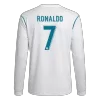 Retro RONALDO #7 2017/18 Real Madrid Home Long Sleeve Soccer Jersey - Soccerdeal