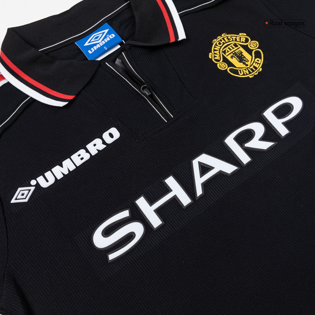 Retro 1998 Manchester United Away Soccer Jersey - Soccerdeal