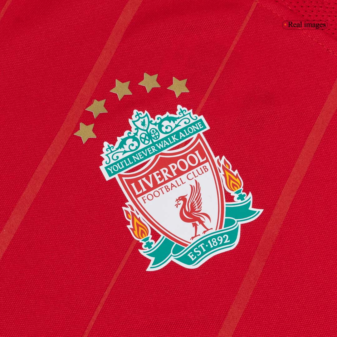 Retro 2005/06 Liverpool Home Soccer Jersey - Soccerdeal
