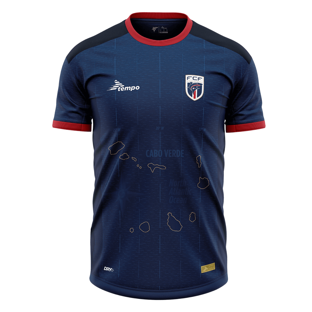 Cape Verde Home Soccer Jersey 2025 - Soccerdeal