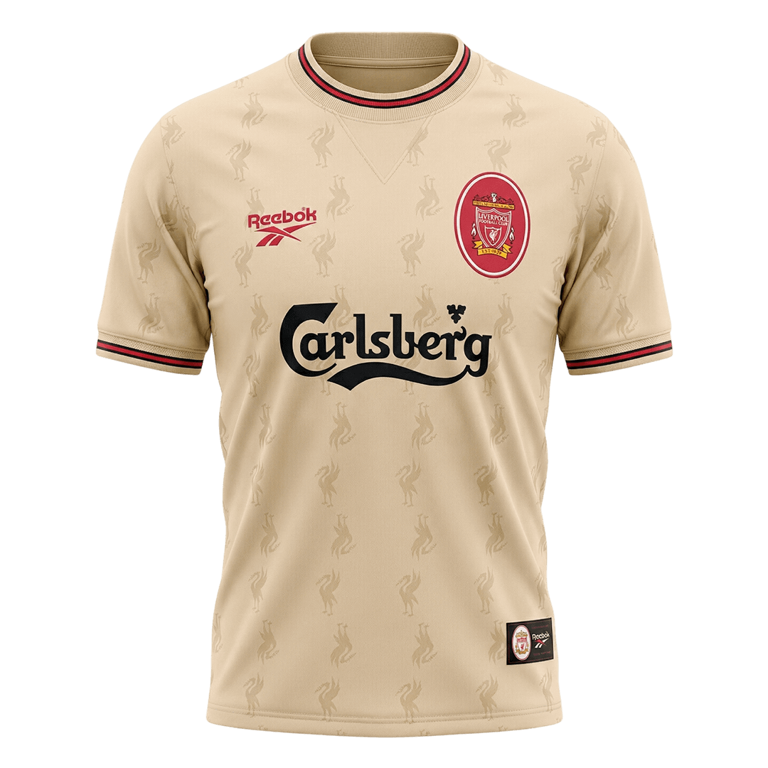 Retro 1996/97 Liverpool Away Soccer Jersey - Soccerdeal