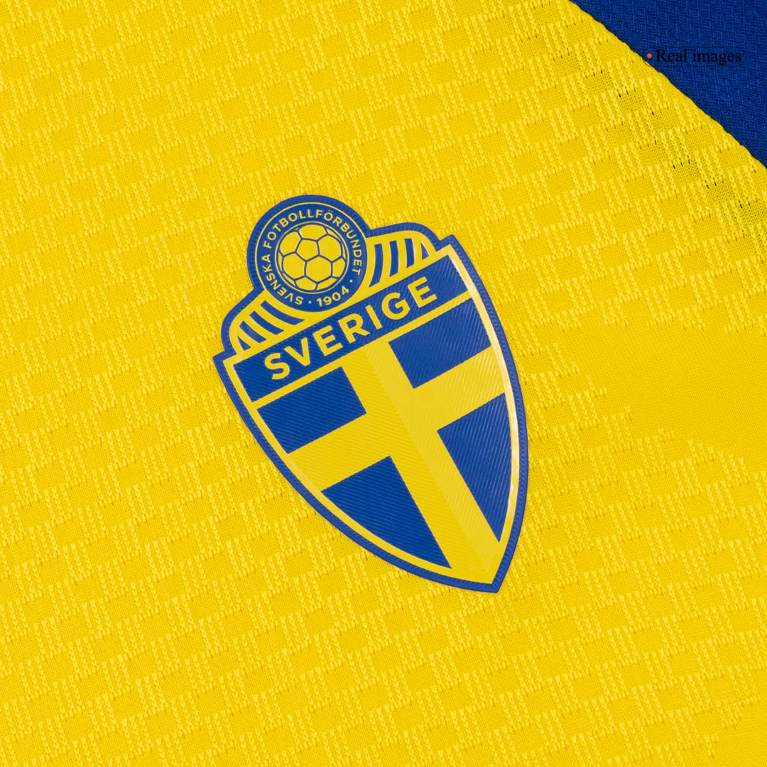Sweden Home Soccer Jersey 2026 Player Version - Soccerdeal
