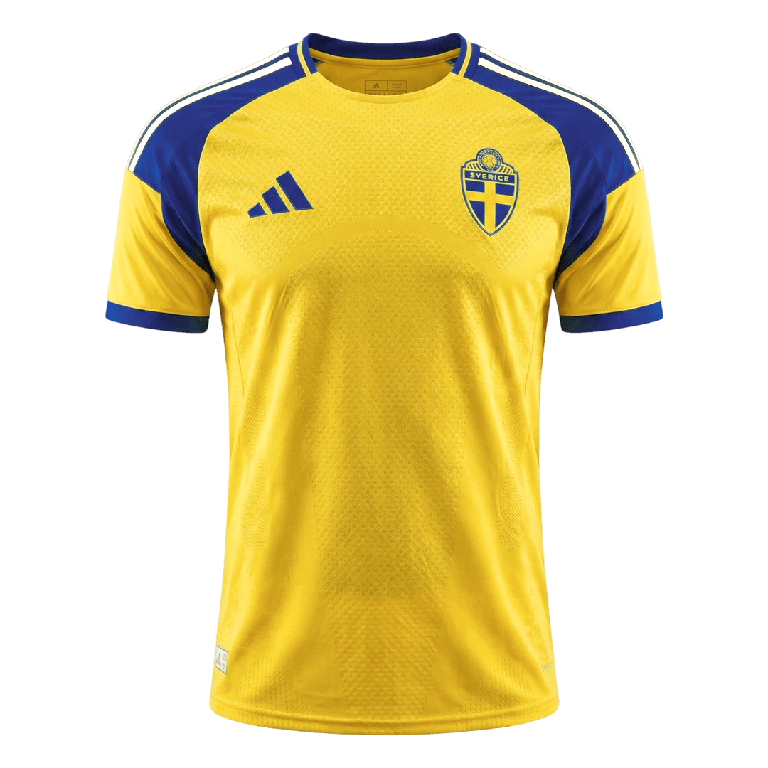 Sweden Home Soccer Jersey 2026 Player Version - Soccerdeal