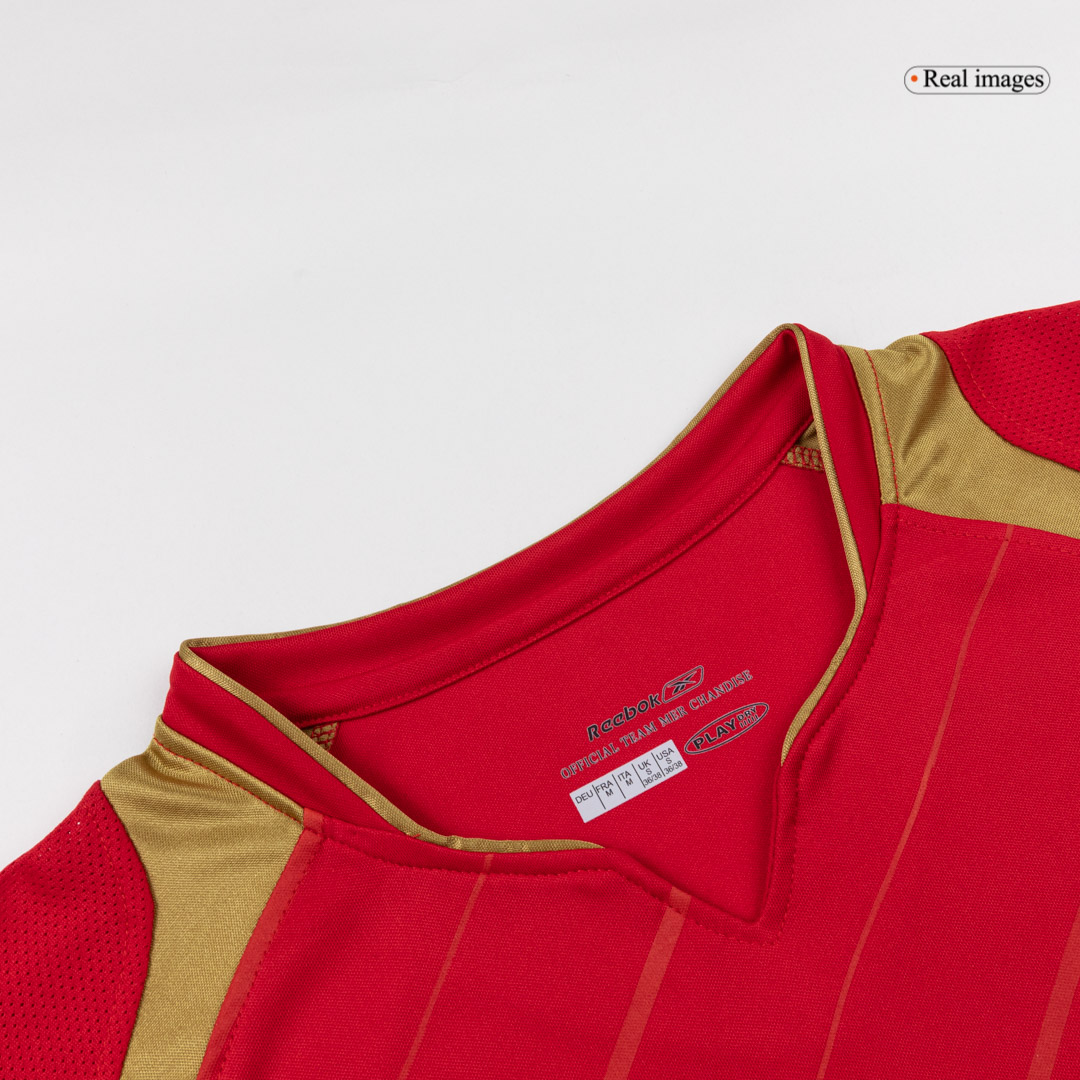 Retro 2005/06 Liverpool Home Soccer Jersey - Soccerdeal