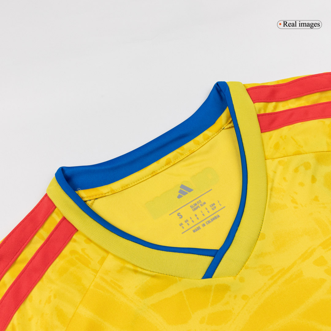 Colombia Home Long Sleeve Soccer Jersey 2026 - Soccerdeal