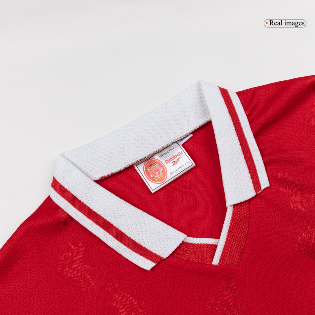 Retro 1996/97 Liverpool Home Soccer Jersey - Soccerdeal