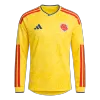 Colombia Home Long Sleeve Soccer Jersey 2026 - Soccerdeal