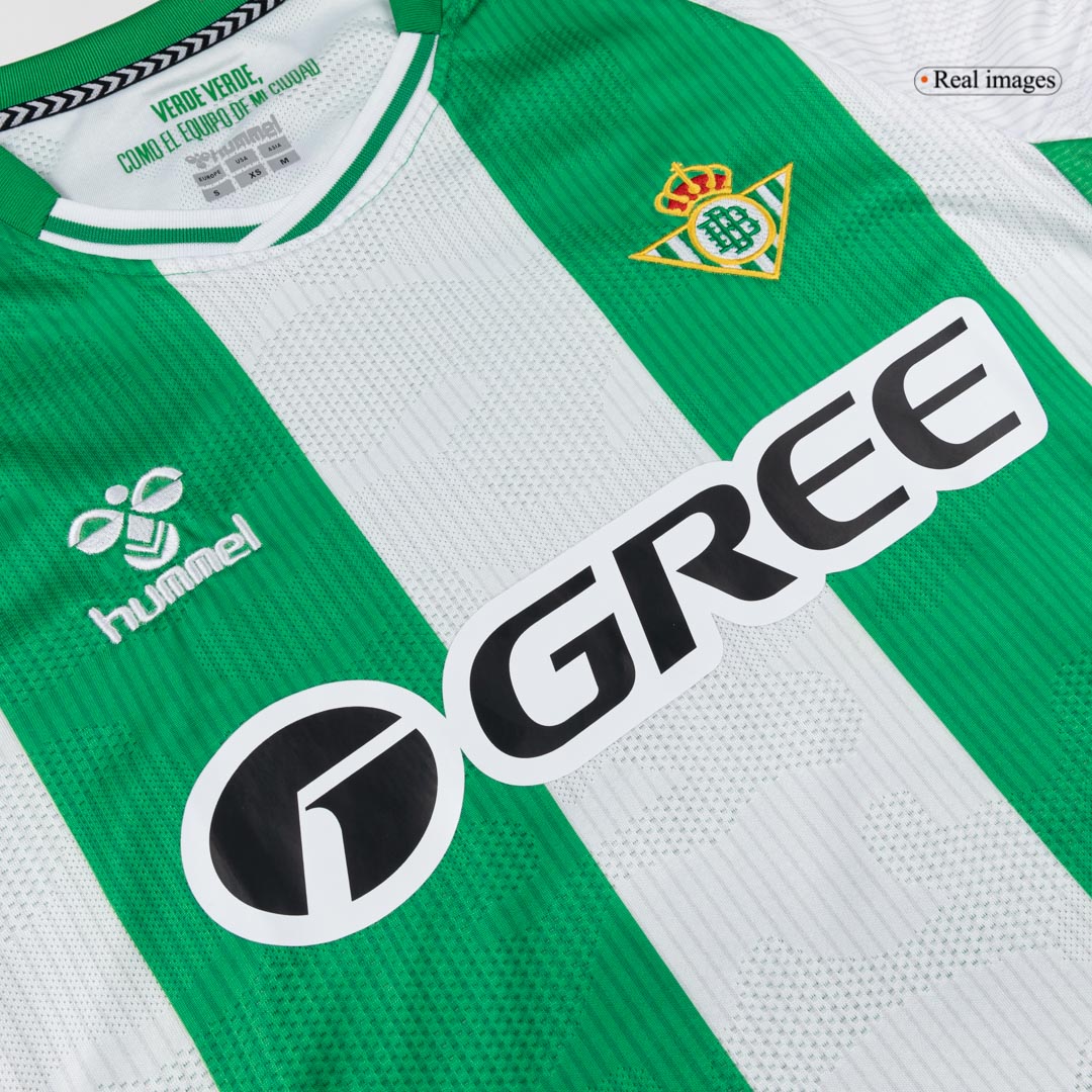 Real Betis Home Long Sleeve Soccer Jersey 2025/26 - Soccerdeal